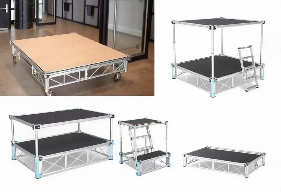 stage risers Usage